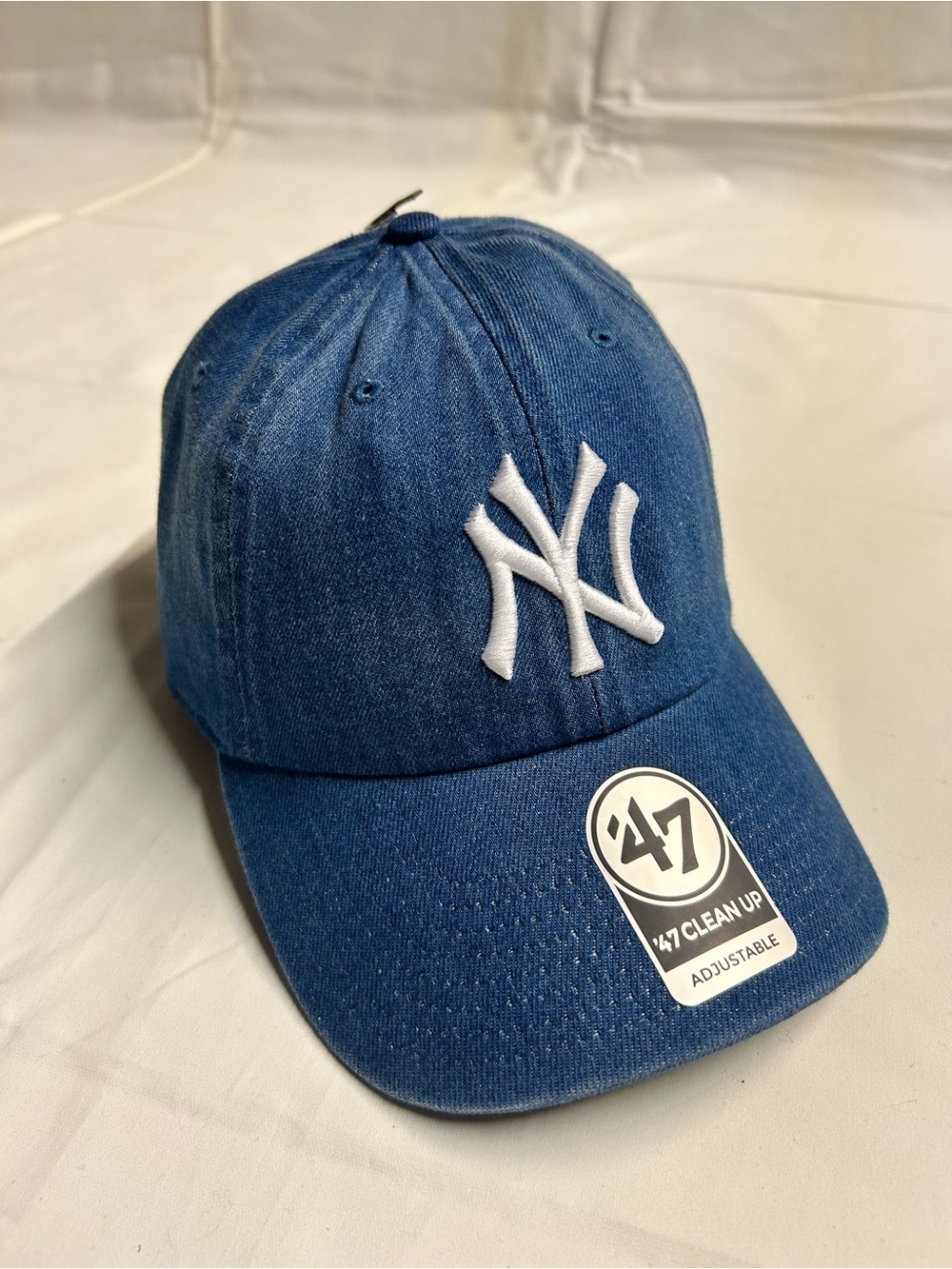 47 Denim New York Yankees Cap - Blue & White